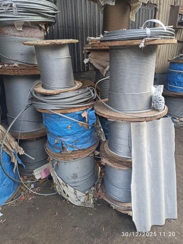 Digər nəqliyyat: Polad tros (wire rope) – böyük bobinlərdə Təyinat: 3 azn - dən — 9