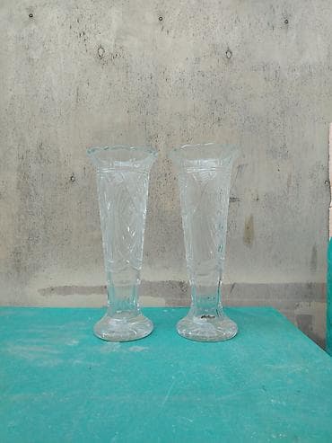 xrustal qablar aliram: Vaza dəsti, Bogem şüşəsi — 4