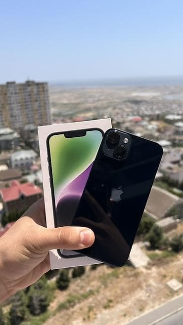 IPhone 14, 128 GB, Qara, Face ID lalafo.az -da IPhone 14, 128 GB, Qara, Face ID