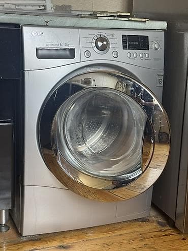 LG front-load paltaryuyan-quruducu (2-i 1-də), Direct Drive - Tutum — 1