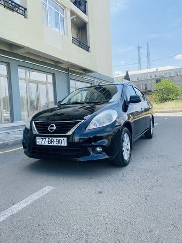17 amg disk teker satisi: Nissan Sunny / latio sedan - Küllü qara rəng, 4 qapılı sedan kuzov - — 1