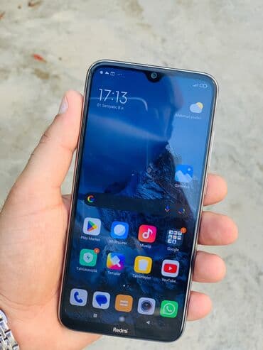 nur line: Redmi Note 8, 64 GB, rəng - Göy, Barmaq izi — 5