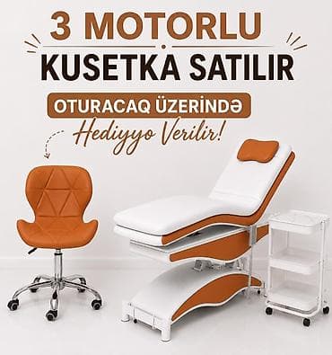 кушетка бу: Kosmetoloji prosedurlar və masaj üçün nəzərdə tutulmuş elektrikli — 5