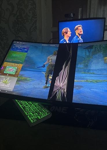 MSI 27inch 280hz monitor satılır. Qeyd: - Şüşə/paneldə mərkəzdən