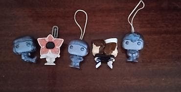 Əskinaslar: Stranger Things mövzusunda miniatür fiqurlar seti - 5 ədəd kiçik — 2