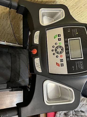 Qaçış trenajoru – çoxfunksiyalı ev üçün fitnes cihazı - Geniş LCD