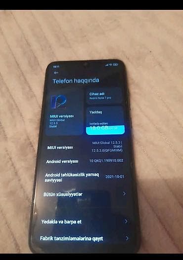 samsung a 7 ekran: Redmi 7 Pro, 64 GB, rəng - Qara, Barmaq izi, İki sim kartlı, Face ID — 2