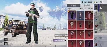 qara ketler: PUBG Mobile hesabı 63 lv göz bandı var real alçya endirim var — 2