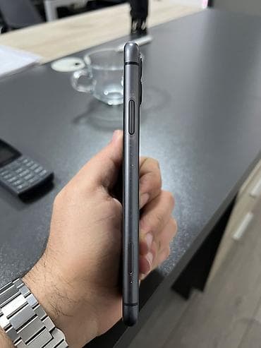 skriti kamera: IPhone 11, 128 GB, Qara, Face ID, Sənədlərlə — 2