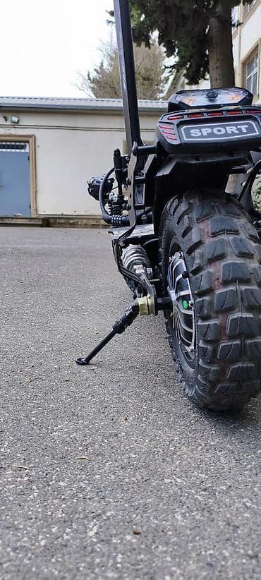 elektirikli mapet: Güclü elektrik skuter – off-road təkərlər və tam asqı ilə Məhsul — 5