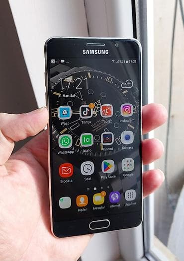 samsung a 5 qiymeti: Samsung Galaxy A5 2016, 16 GB, rəng - Qızılı, İki sim kartlı — 1