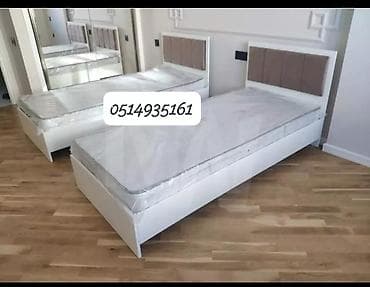Çarpayılar: Yeni, Təknəfərlik çarpayı, Bazasız, Matras ilə, Siyirməsiz, Azərbaycan — 1