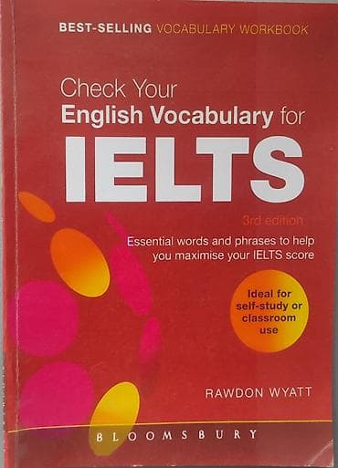 İş dəftərləri: Məhsul: Check Your English Vocabulary for IELTS – 3rd Edition Müəllif — 1