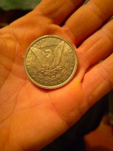 ps3 oyun cdleri: ABŞ Morgan Gümüş Dolları – 1884 - Növ: Morgan Silver Dollar (ABŞ 1 — 3