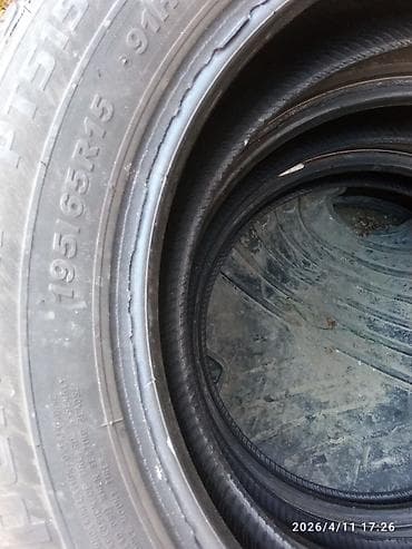 disk masin: 3 ədəd yay təkəri
Ölçü: 195/65 R15
3 bir yerde 40 azin.unvan Bine — 3