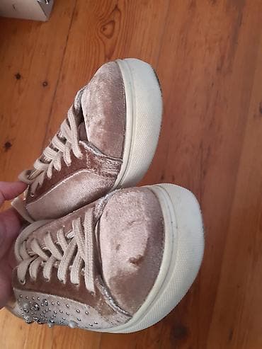 ayaggabı: Koton, Ölçü: 37, rəng - Bej, İşlənmiş — 5