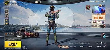 шлем: PUBG Mobile hesabı – zəngin kolleksiya və nadir görünüşlər - Səviyyə — 3