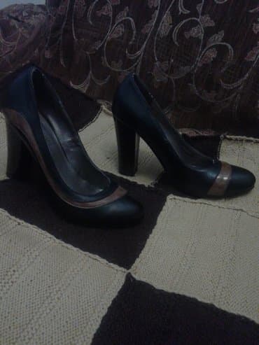 qara mokasinlər: Tuflilər, Ölçü: 36, rəng - Qara, Yeni — 2