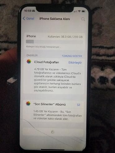 IPhone X, 256 GB, Qara