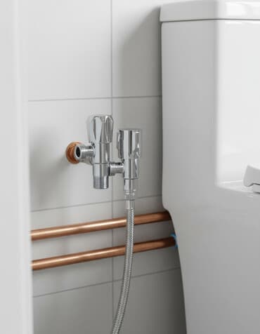 pe borular: Krom örtüklü su kəsici klapan, boru sistemlərində su axışını idarə — 1