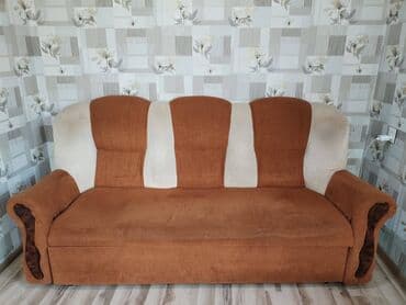 диван и 2 кресла мягкая мебель: İşlənmiş, Divan, 2 kreslo — 1