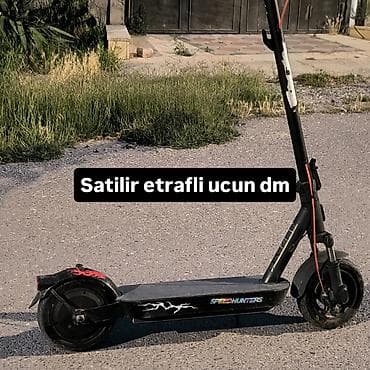 elekdirikli skuter: İşlənmiş Elektrik samokat 10", 751 - 1000 Vt, 16 - 25 km/s, Ünvandan götürmə — 1
