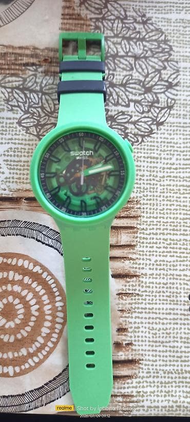 saat azerbaycan: Swatch Big Bold Quartz Saat – SB01G101 (Swiss Made) Arginaldı limitnən — 1