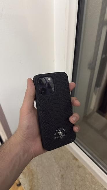 keysi: IPhone 14 Pro, 256 GB, Deep Purple, Zəmanət, Simsiz şarj, Face ID — 1