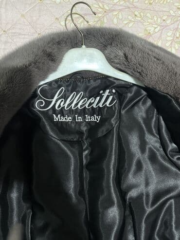 дозиметр купить баку: Solleciti (Made in Italy) qadın xəz palto - Material: təbii xəz — 6