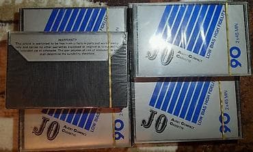 kaset: Raritet açılmamış kasetlər. Yaponiyanın və Almaniyanındır. 30 ədəd — 4