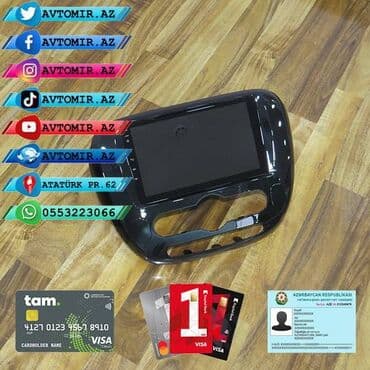 manitor android: Kia soul 2015 android monitor 🚙🚒 ünvana və bölgələrə ödənişli — 1