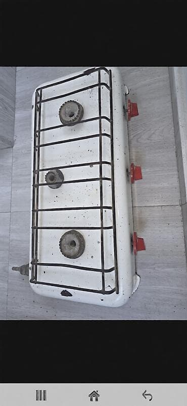 eltek soba: Qaz sobası Stolüstü, 3 gözlü — 3