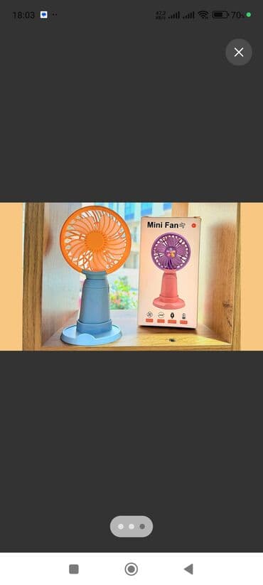 serinlendirici: Ventilyator Masaüstü, Pərli, Kredit yoxdur — 4