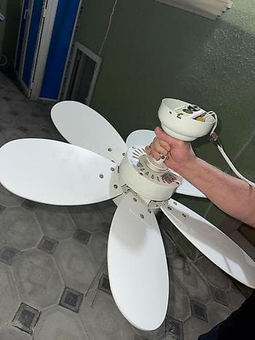 Ventilyator İşlənmiş, Tavan üçün, Pərli