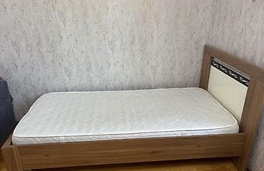 İşlənmiş, Təknəfərlik çarpayı, Bazasız, Matras ilə, Siyirməsiz — 2