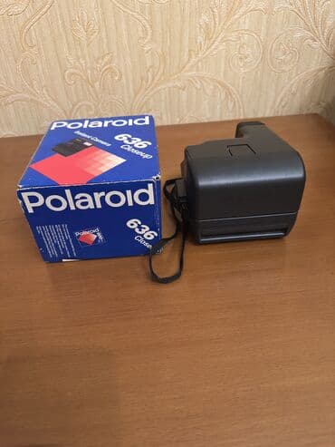 Polaroid 636 Closeup – orijinal vintage (1995, az istifadə olunub)