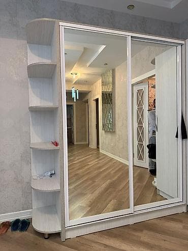2el dolablar: İşlənmiş, 2 qapılı, Güzgülü, Ağ, Kupe, Künc dolab — 2