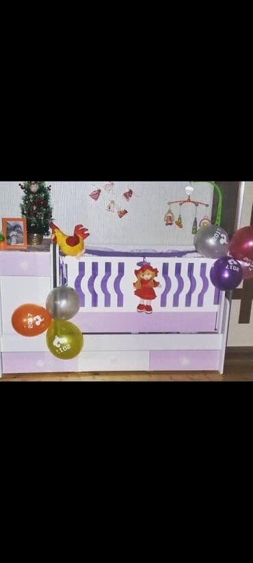 saxta baba ve qar qiz sekilleri: Oğlan və qız üçün, Dördbucaq, Beşik, Dəst ilə, Matrassız, Yellənmə mexanizmsiz — 1