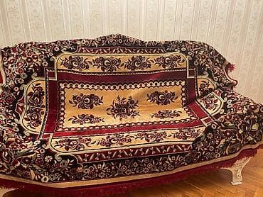 Divan üçün rəng - Qızılı Yataq örtüyü