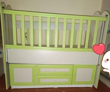 aboy ceşidləri: İkinci əl mebellər Uşaq beşiyi 60 manat. Çatdırılma daxil Rəngli — 1