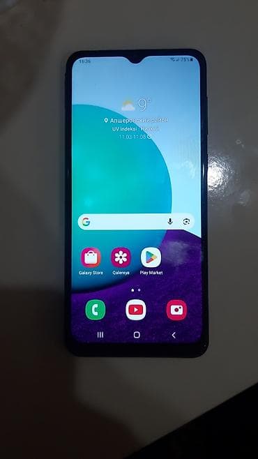 samsung pilisos: Samsung Galaxy A02 S, 32 GB, rəng - Qara, İki sim kartlı — 2