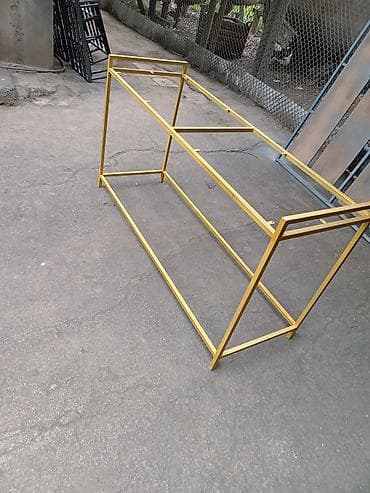 стол с эпоксидной смолой: Metall masa karkasları – müasir, minimal dizayn - Material: möhkəm — 2