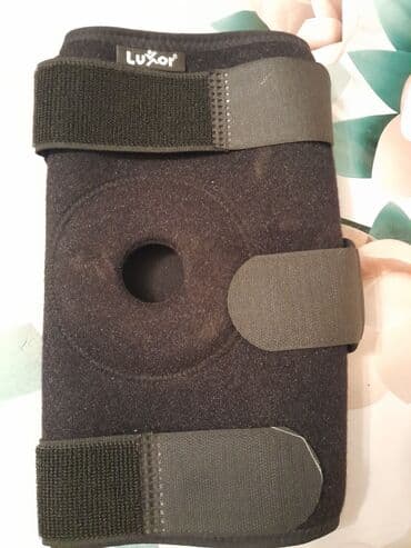 утягивающее белье для полных женщин: Luxor dizlik (diz üçün dəstəkli breys) - Material: yumşaq neopren — 1