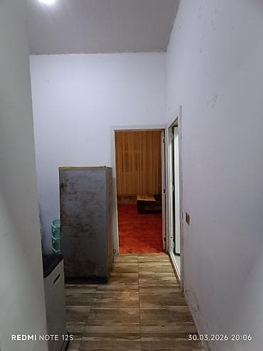 qaraj satılır: 1 otaqlı həyət evi - Plan: 1 otaq + mətbəx + dəhliz + sanitar qovşağı — 3