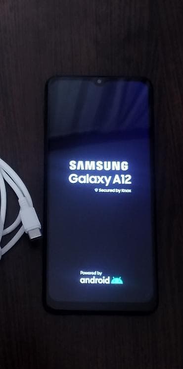 iphone xr 13 pro: Samsung Galaxy A12, 64 GB, rəng - Qara, Barmaq izi — 1