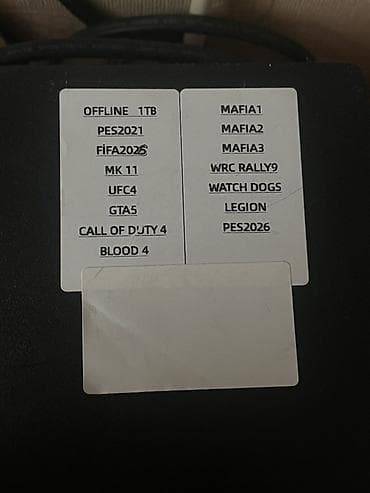 PS4 (Sony Playstation 4): Sony PlayStation 4 Pro (PS4 Pro) 1 TB oyun konsolu Quraşdırılmış — 3