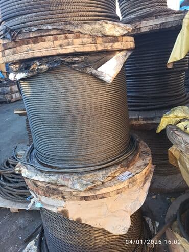 Обои: Lift trosu 10 mm. Polad tros (polad məftil kəndir) – barabanla. Lift — 3