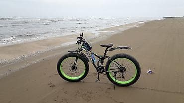 İdman velosipedləri: Fatbike velosiped – çimərlik, qum, qar və daşlı yollar üçün ideal — 1