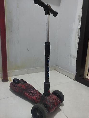 07 qara: Uşaq skuterı – 3 təkərli, yönləndirmə ilə - Model: T-dirəkli uşaq — 2