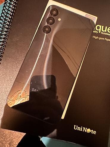 adaptırlar: Samsung Galaxy A24 4G, 128 GB, rəng - Qara, Barmaq izi — 7